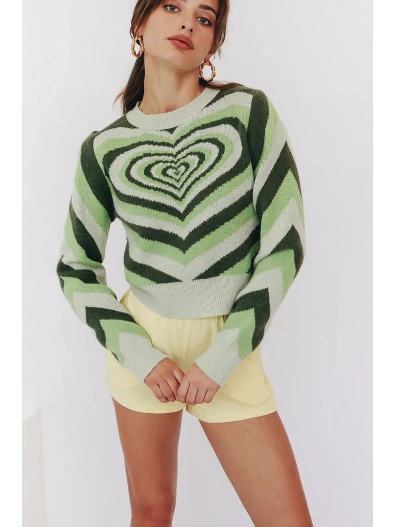 MY New In Clothing Smaibulun | Green Heart Ring Knit Top 4 MY New In Clothing Smaibulun | Green Heart Ring Knit Top