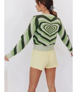 MY New In Clothing Smaibulun | Green Heart Ring Knit Top 13 MY New In Clothing Smaibulun | Green Heart Ring Knit Top