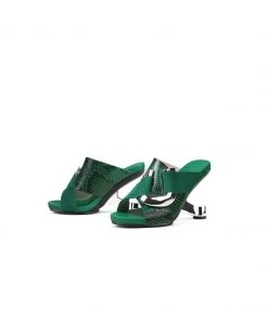 Jady Rose JadyRose | Criss-Cross Strap Buckle Elevator Heel Sandal New In Shoes