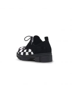 Jady Rose NEW ARRIVALS JadyRose | Chess Pattern Suede Oxford