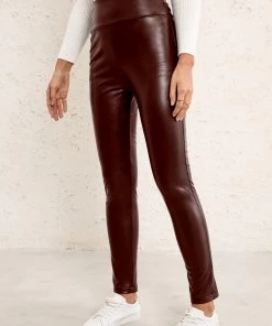YBL Smaibulun | Faux Leather High-Waist Skinny Pants 18 YBL Smaibulun | Faux Leather High-Waist Skinny Pants