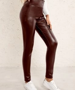 YBL Smaibulun | Faux Leather High-Waist Skinny Pants 19 YBL Smaibulun | Faux Leather High-Waist Skinny Pants
