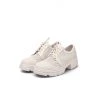 Jady Rose New In Shoes JadyRose | Honeycomb Ivory Mesh Leather Sneaker
