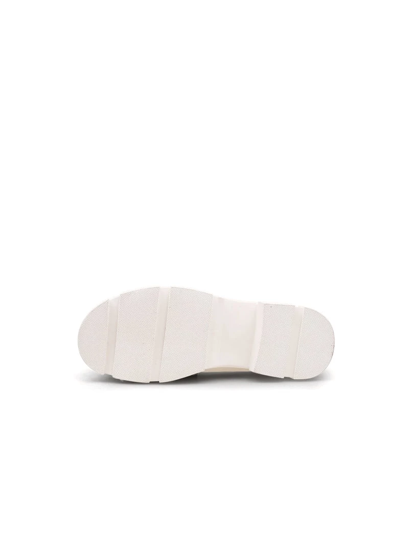 Jady Rose JadyRose | Ivory Leather Silver Pearl Loafer New In Shoes 7 Jady Rose JadyRose | Ivory Leather Silver Pearl Loafer New In Shoes