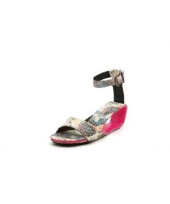 Jady Rose New In Shoes JadyRose | Elevator Heel Genuine Leather Yellow Ankle Strap