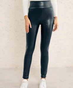 YBL Smaibulun | Faux Leather High-Waist Skinny Pants 21 YBL Smaibulun | Faux Leather High-Waist Skinny Pants