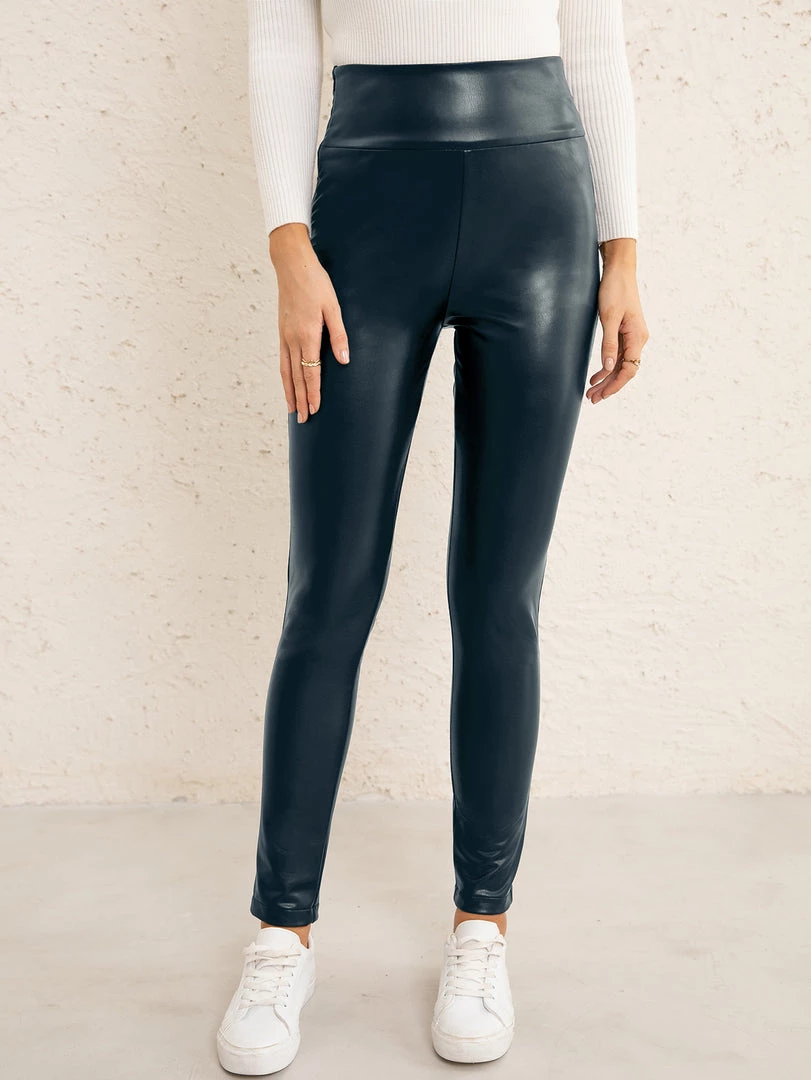 YBL Smaibulun | Faux Leather High-Waist Skinny Pants New In Clothing 10 YBL Smaibulun | Faux Leather High-Waist Skinny Pants New In Clothing