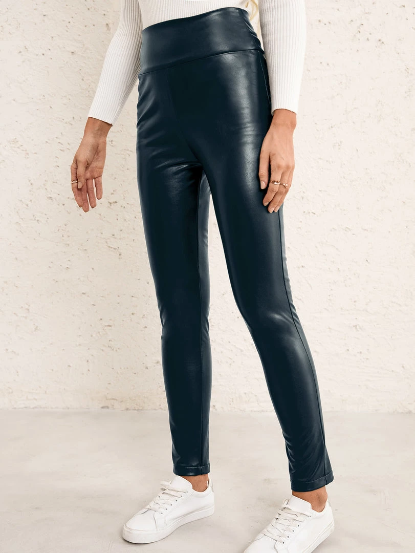 YBL Smaibulun | Faux Leather High-Waist Skinny Pants New In Clothing 11 YBL Smaibulun | Faux Leather High-Waist Skinny Pants New In Clothing