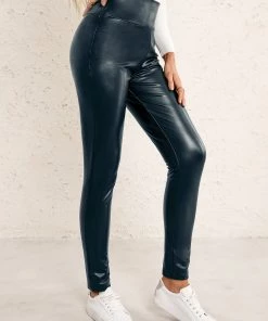 YBL Smaibulun | Faux Leather High-Waist Skinny Pants 23 YBL Smaibulun | Faux Leather High-Waist Skinny Pants