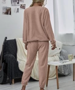 BBYS New In Clothing Smaibulun | Dusty Pink Crewneck Sweatshirt & Joggers