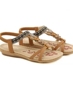 New In Shoes Boho Inspired Slingback Sandals - SIKETU