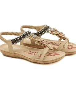 New In Shoes Boho Inspired Slingback Sandals - SIKETU