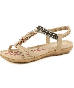 New In Shoes Boho Inspired Slingback Sandals - SIKETU