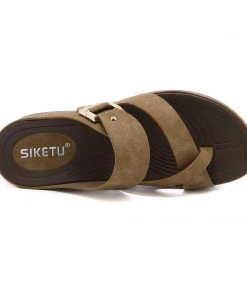 Comfort Slip-On Strappy Sandals Slides - SIKETU New In Shoes