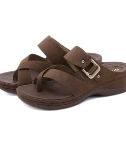 Comfort Slip-On Strappy Sandals Slides - SIKETU New In Shoes