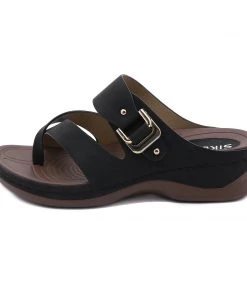 Comfort Slip-On Strappy Sandals Slides - SIKETU New In Shoes