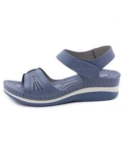 Cutout Perforated Sandals - SIKETU