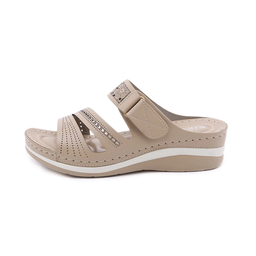 Floral Embroidered Perforated Sandals - SIKETU New In Shoes 6 Floral Embroidered Perforated Sandals - SIKETU New In Shoes