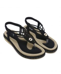 SIKETU | Braided Boho Slingback Sandals