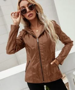 YBL New In Clothing Smaibulun | Quilted Hooded Moto Jacket 16 YBL New In Clothing Smaibulun | Quilted Hooded Moto Jacket