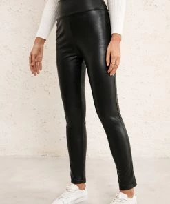 YBL Smaibulun | Faux Leather High-Waist Skinny Pants 14 YBL Smaibulun | Faux Leather High-Waist Skinny Pants