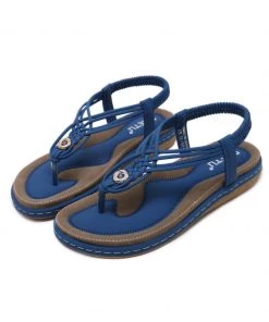 SIKETU | Braided Boho Slingback Sandals