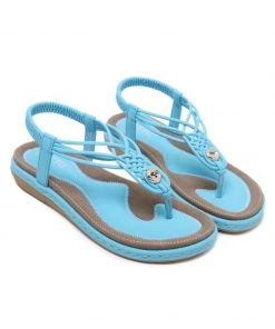 SIKETU | Braided Boho Slingback Sandals