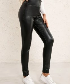 YBL Smaibulun | Faux Leather High-Waist Skinny Pants New In Clothing 15 YBL Smaibulun | Faux Leather High-Waist Skinny Pants New In Clothing