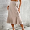 BFZY BARBARA LINEN SKIRT - APRICOT NEW ARRIVALS