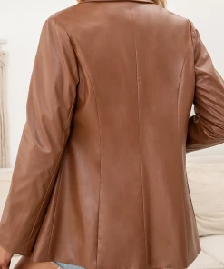 YBL Smaibulun | Faux Leather Grace Blazer New In Clothing 8 YBL Smaibulun | Faux Leather Grace Blazer New In Clothing