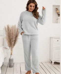 YBL Smaibulun | Fleece Pajama Set New In Clothing
