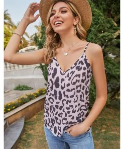 BBYS New In Clothing Taupe Leopard Chevron Singlet Top - Beige 6 BBYS New In Clothing Taupe Leopard Chevron Singlet Top - Beige