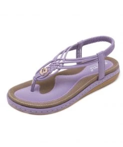 SIKETU | Braided Boho Slingback Sandals