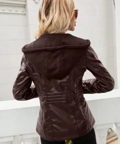 YBL New In Clothing Smaibulun | Quilted Hooded Moto Jacket 14 YBL New In Clothing Smaibulun | Quilted Hooded Moto Jacket