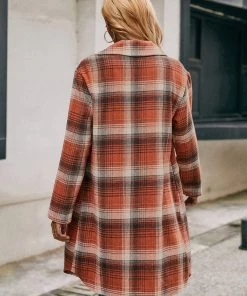 YBL Smaibulun | Longline Plaid Coat 19 YBL Smaibulun | Longline Plaid Coat