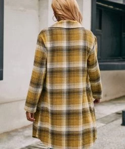 YBL Smaibulun | Longline Plaid Coat 14 YBL Smaibulun | Longline Plaid Coat