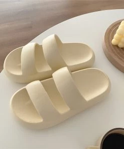 SMAIBULUN Super Soft Sole Lightweight Platform Bread Slippers Pillow Slides Anti-Slip Beach Sandals NEW ARRIVALS 21 SMAIBULUN Super Soft Sole Lightweight Platform Bread Slippers Pillow Slides Anti-Slip Beach Sandals NEW ARRIVALS
