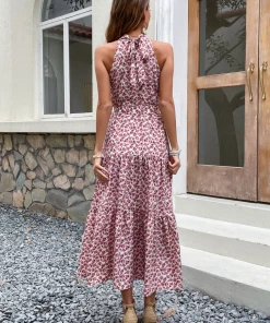 BFZY KOBI MIDI DRESS - PINK FLORAL NEW ARRIVALS