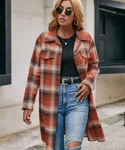 YBL Smaibulun | Longline Plaid Coat 16 YBL Smaibulun | Longline Plaid Coat