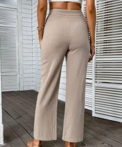 BFZY REMIEL LINEN PANTS - BEIGE NEW ARRIVALS