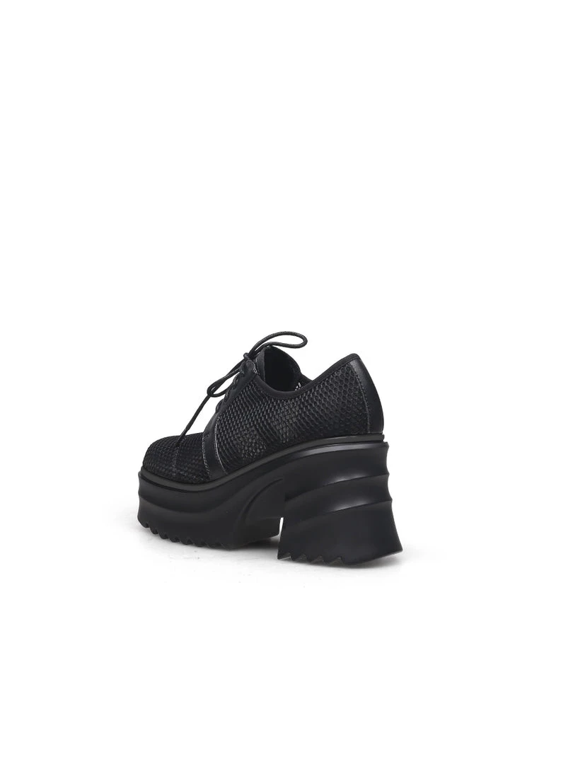 Jady Rose New In Shoes JadyRose | Honeycomb Black Leather Oxford 5 Jady Rose New In Shoes JadyRose | Honeycomb Black Leather Oxford
