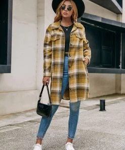 YBL Smaibulun | Longline Plaid Coat 13 YBL Smaibulun | Longline Plaid Coat