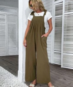 BFZY NEW ARRIVALS ACACIA OVERALLS - OLIVE 9 BFZY NEW ARRIVALS ACACIA OVERALLS - OLIVE