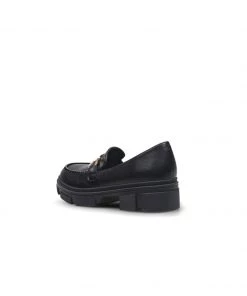 Jady Rose JadyRose | Black Pearl Leather Loafer 9 Jady Rose JadyRose | Black Pearl Leather Loafer