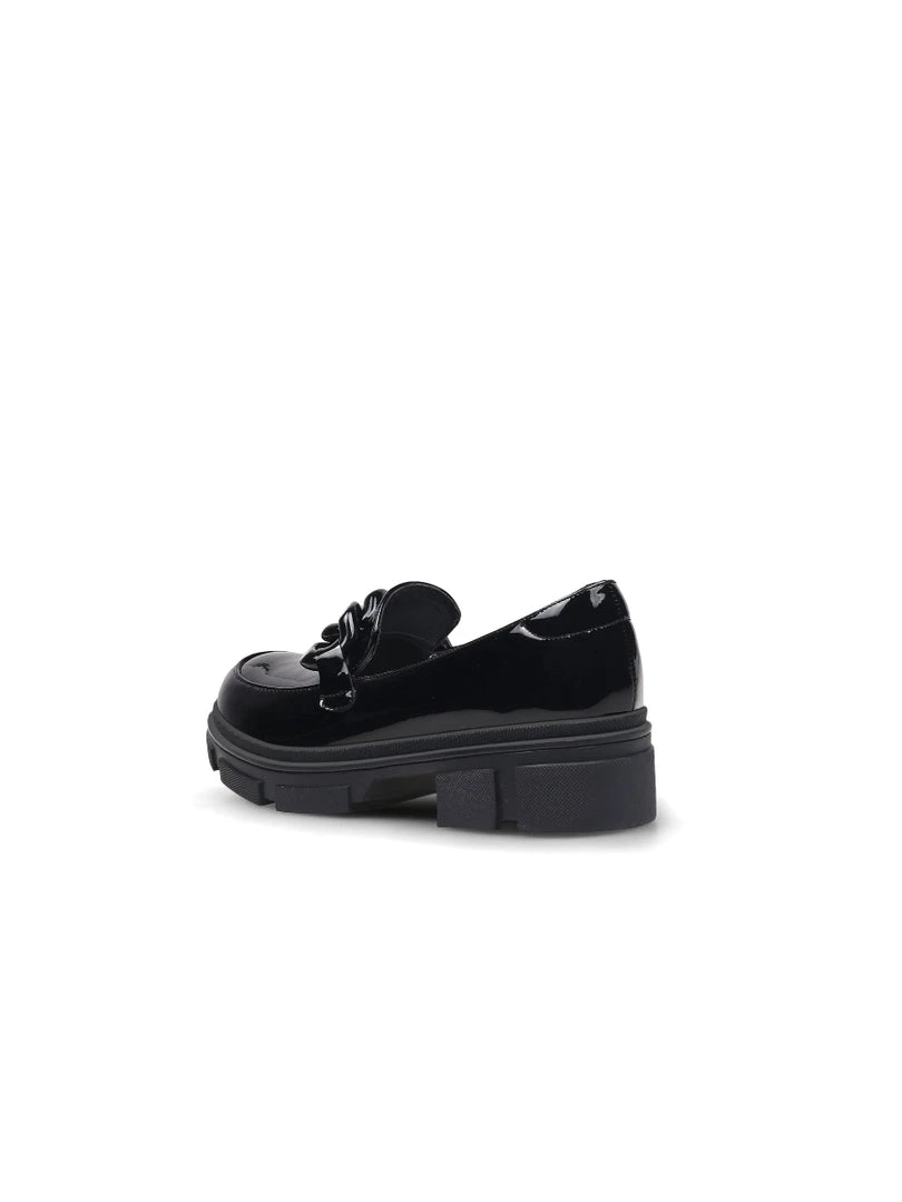 Jady Rose JadyRose | Mega Chain Black Leather Loafer NEW ARRIVALS 4 Jady Rose JadyRose | Mega Chain Black Leather Loafer NEW ARRIVALS