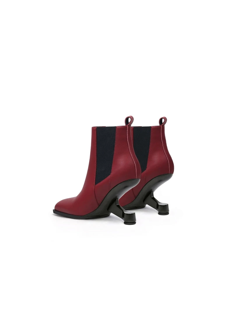 Jady Rose JadyRose | HARPER Elevator Heel Burgundy Leather Chelsea Boot NEW ARRIVALS 8 Jady Rose JadyRose | HARPER Elevator Heel Burgundy Leather Chelsea Boot NEW ARRIVALS