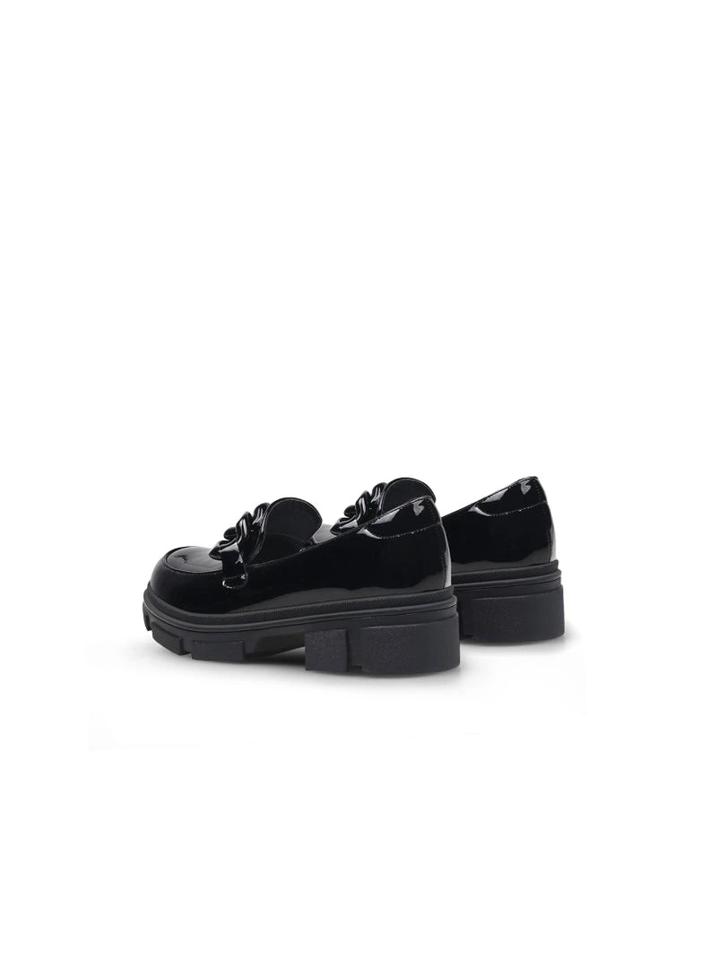 Jady Rose JadyRose | Mega Chain Black Leather Loafer NEW ARRIVALS 6 Jady Rose JadyRose | Mega Chain Black Leather Loafer NEW ARRIVALS