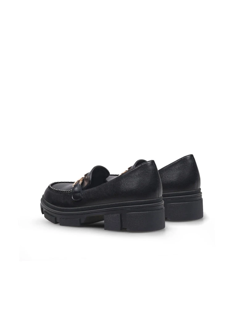Jady Rose JadyRose | Black Pearl Leather Loafer 6 Jady Rose JadyRose | Black Pearl Leather Loafer