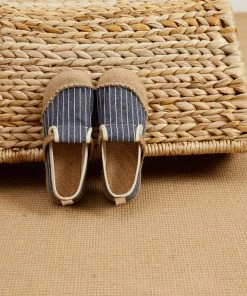 TC Cactus Rose |Stripe Strap-Accent Espadrilles Loafers - Women