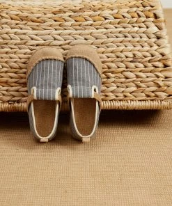 TC Cactus Rose |Stripe Strap-Accent Espadrilles Loafers - Women